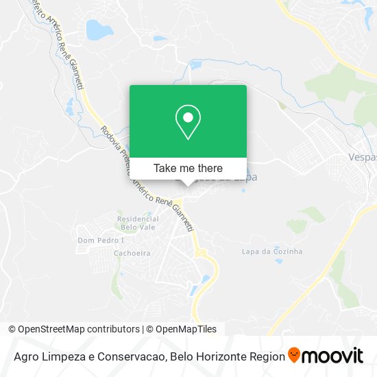 Agro Limpeza e Conservacao map