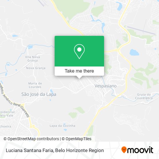 Luciana Santana Faria map