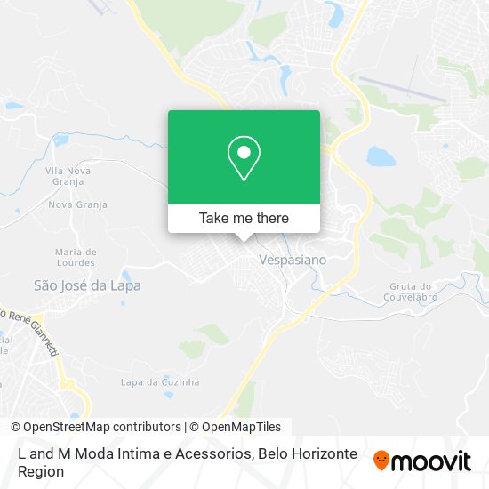 L and M Moda Intima e Acessorios map