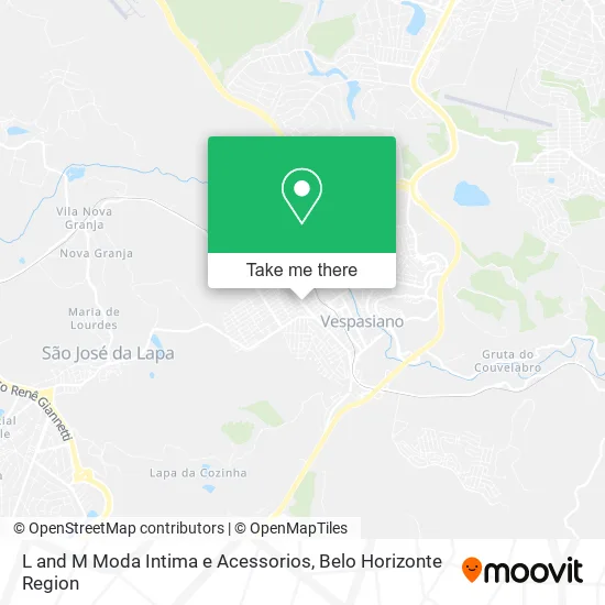 L and M Moda Intima e Acessorios map