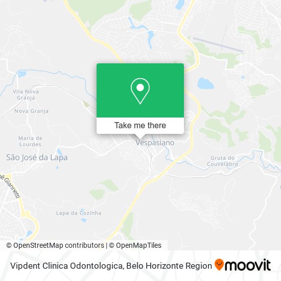 Vipdent Clinica Odontologica map