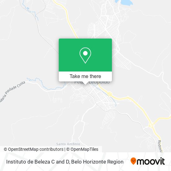 Instituto de Beleza C and D map