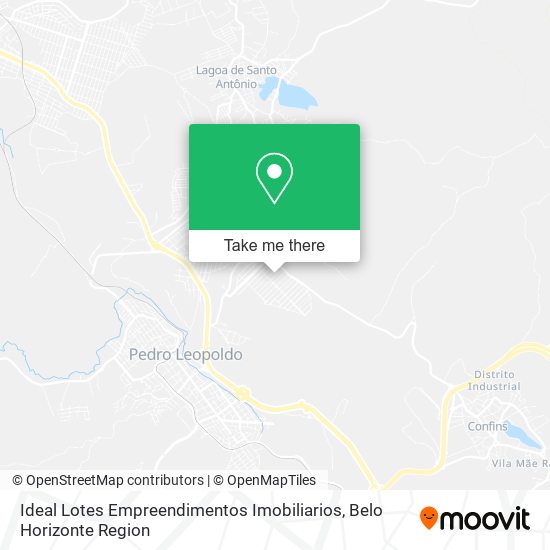 Ideal Lotes Empreendimentos Imobiliarios map