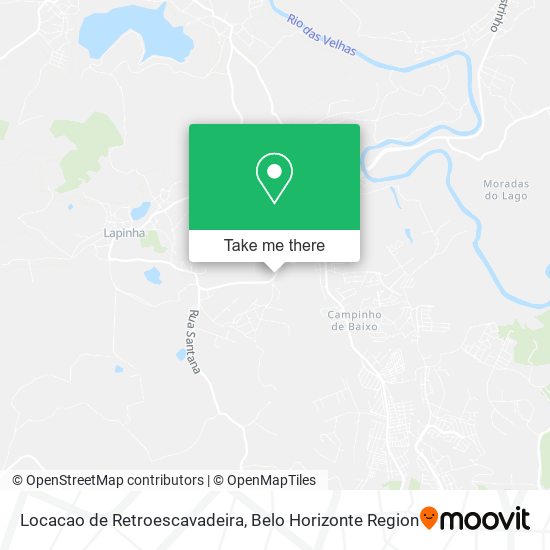 Locacao de Retroescavadeira map