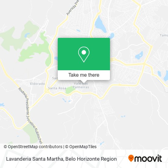 Lavanderia Santa Martha map