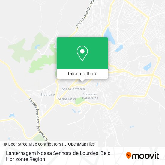 Lanternagem Nossa Senhora de Lourdes map