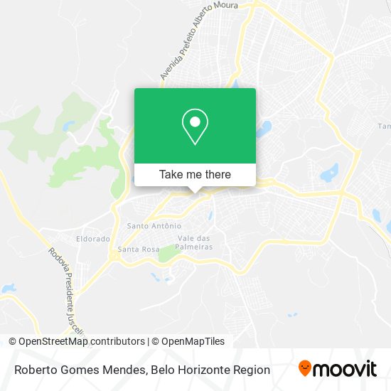 Roberto Gomes Mendes map