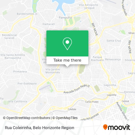 Rua Coleirinha map