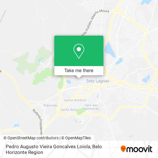 Pedro Augusto Vieira Goncalves Loiola map
