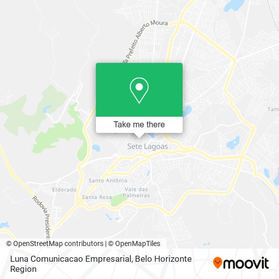 Luna Comunicacao Empresarial map