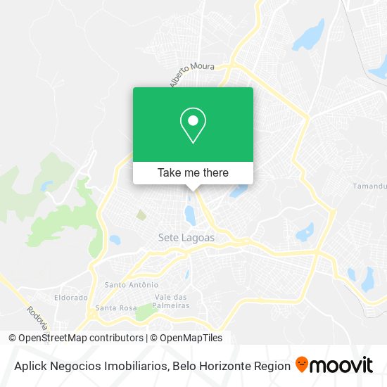 Aplick Negocios Imobiliarios map