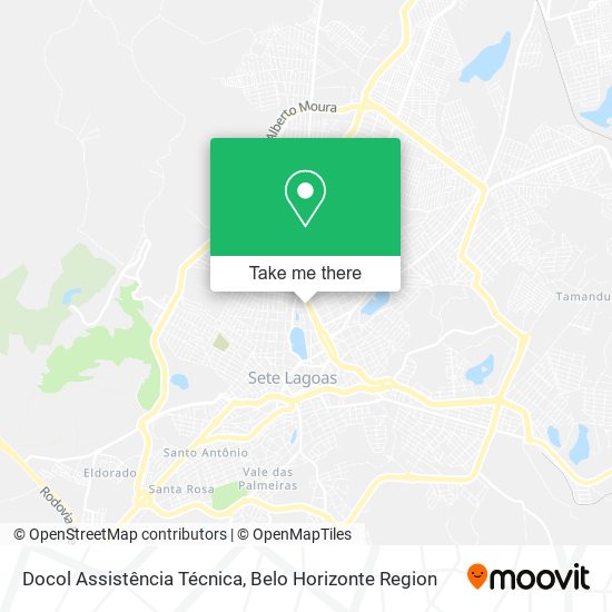 Docol Assistência Técnica map