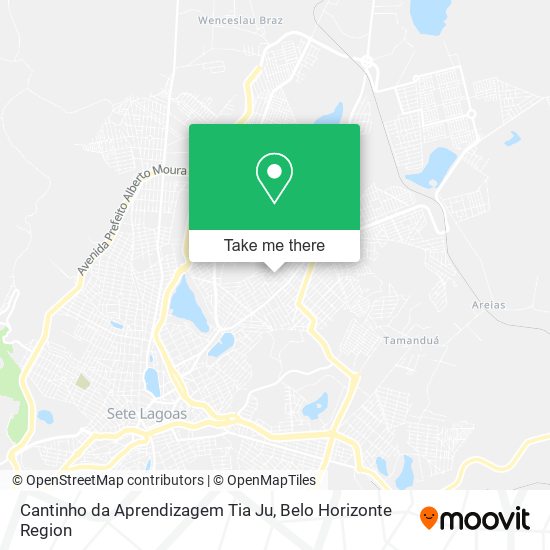 Cantinho da Aprendizagem Tia Ju map