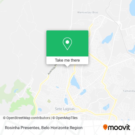 Rosinha Presentes map