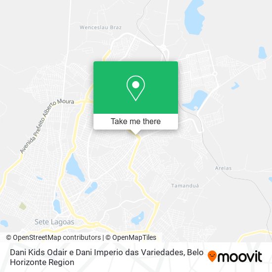 Dani Kids Odair e Dani Imperio das Variedades map