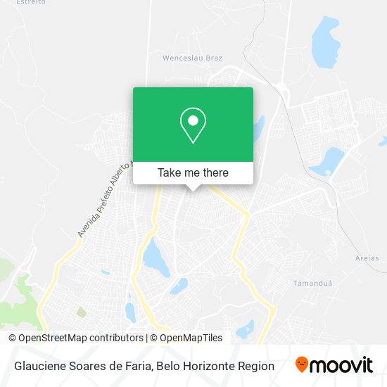 Glauciene Soares de Faria map
