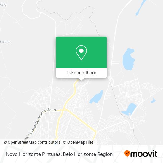 Novo Horizonte Pinturas map