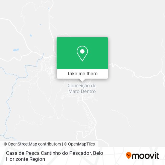 Casa de Pesca Cantinho do Pescador map