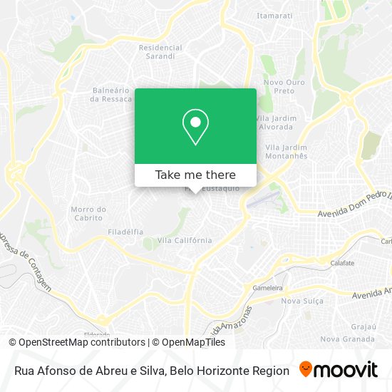 Rua Afonso de Abreu e Silva map