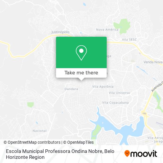 Escola Municipal Professora Ondina Nobre map