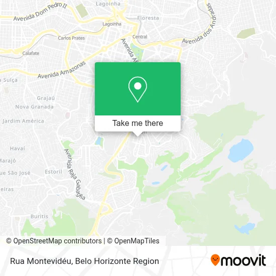 Rua Montevidéu map