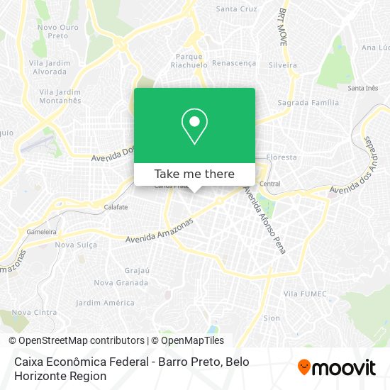 Caixa Econômica Federal - Barro Preto map
