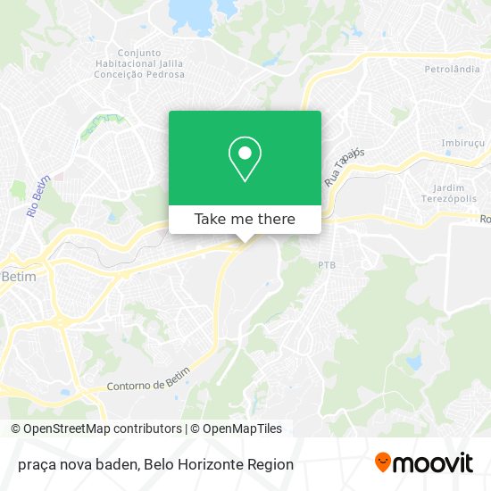 praça nova baden map