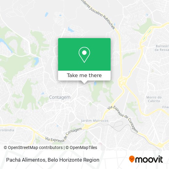 Pachá Alimentos map