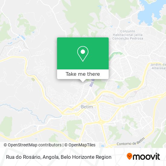 Rua do Rosário, Angola map