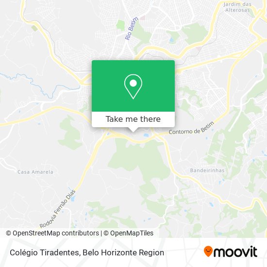 Colégio Tiradentes map