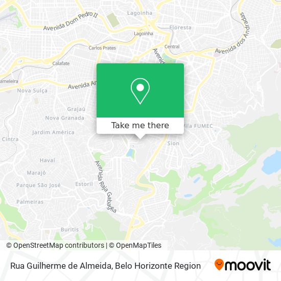 Rua Guilherme de Almeida map