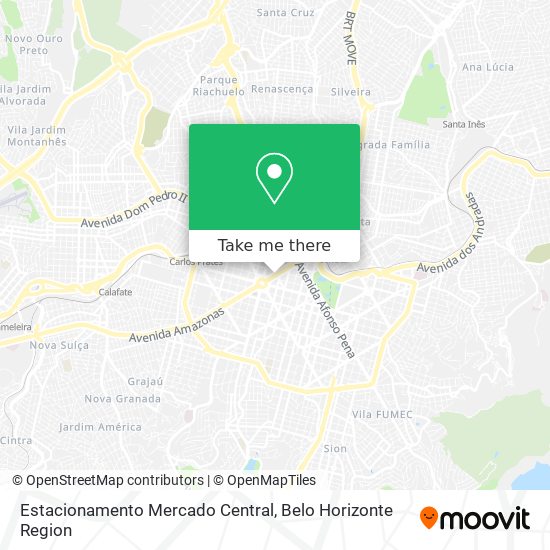 Estacionamento Mercado Central map