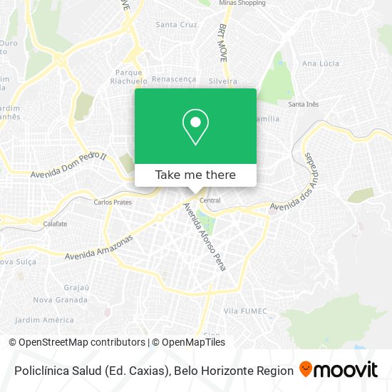 Policlínica Salud (Ed. Caxias) map