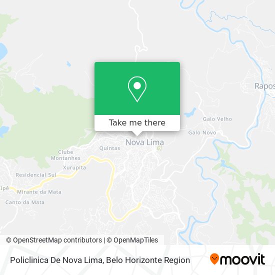Policlinica De Nova Lima map