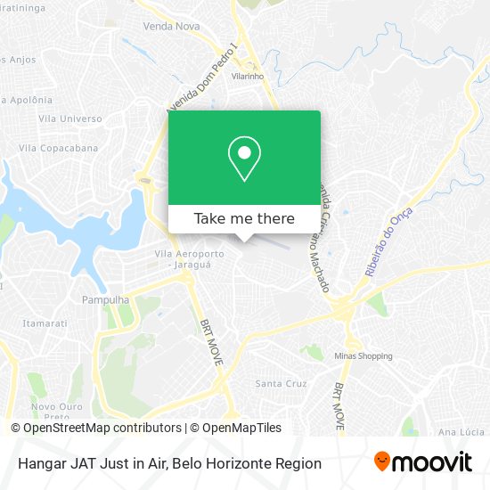 Hangar JAT Just in Air map