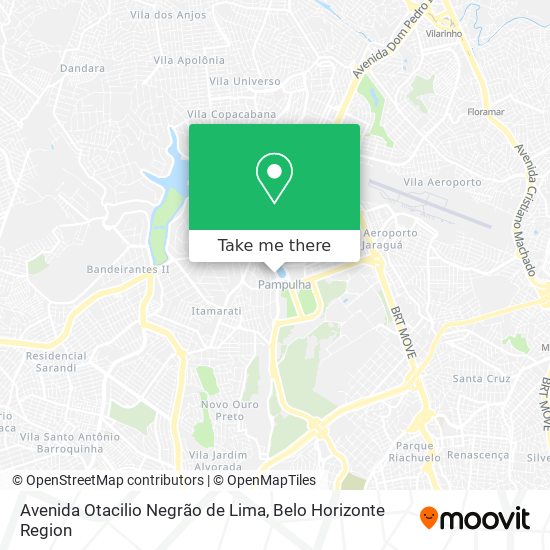 Avenida Otacilio Negrão de Lima map