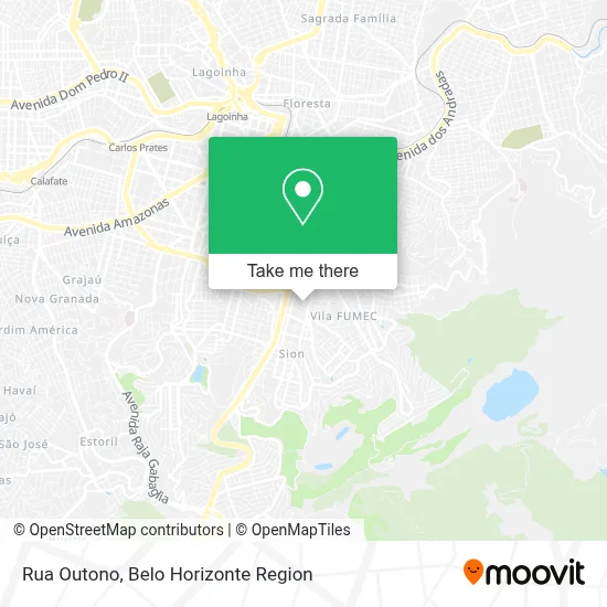 Rua Outono map