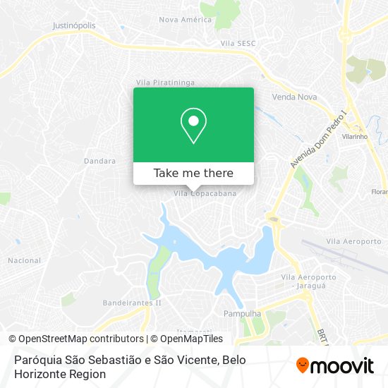 Paróquia São Sebastião e São Vicente map