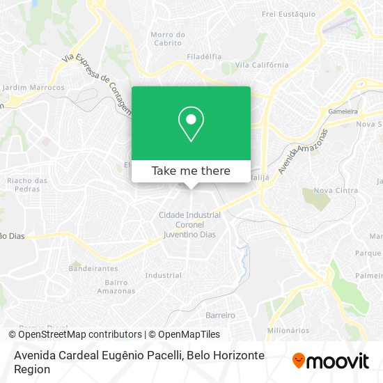 Avenida Cardeal Eugênio Pacelli map