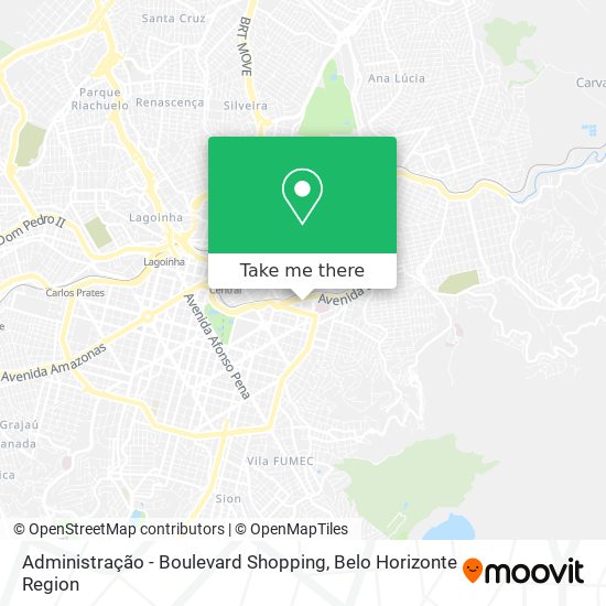 Administração - Boulevard Shopping map