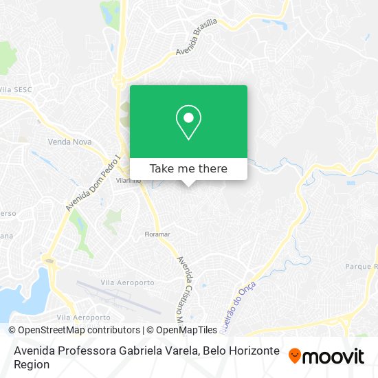 Avenida Professora Gabriela Varela map