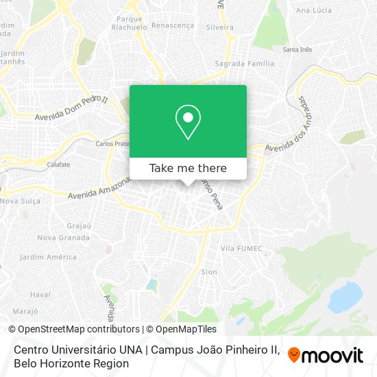 Centro Universitário UNA | Campus João Pinheiro II map