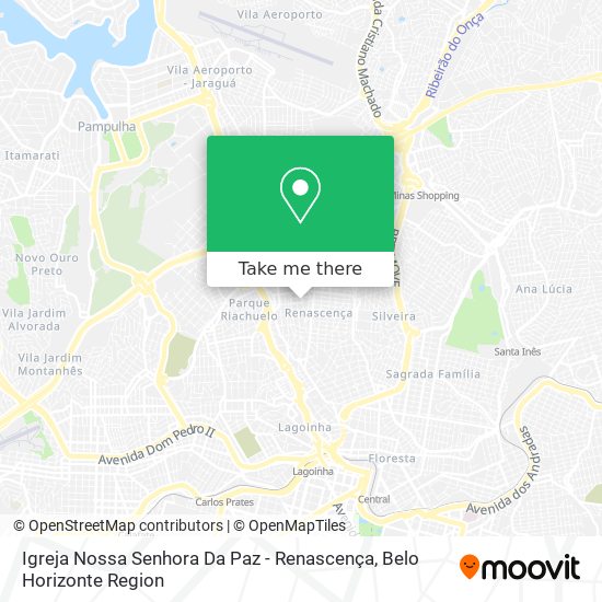 Igreja Nossa Senhora Da Paz - Renascença map