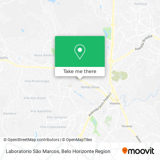 Laboratorio São Marcos map