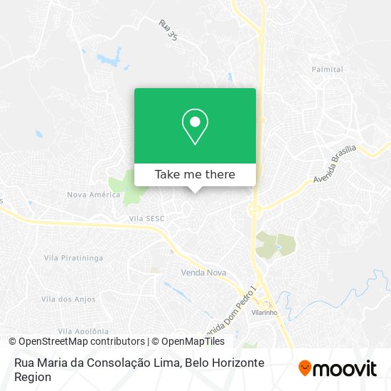 Rua Maria da Consolação Lima map