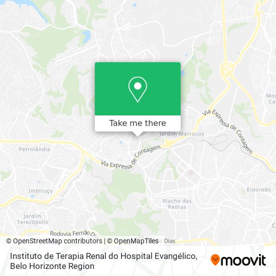Instituto de Terapia Renal do Hospital Evangélico map
