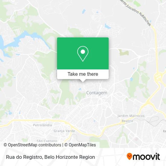 Rua do Registro map