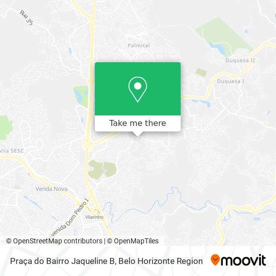 Praça do Bairro Jaqueline B map