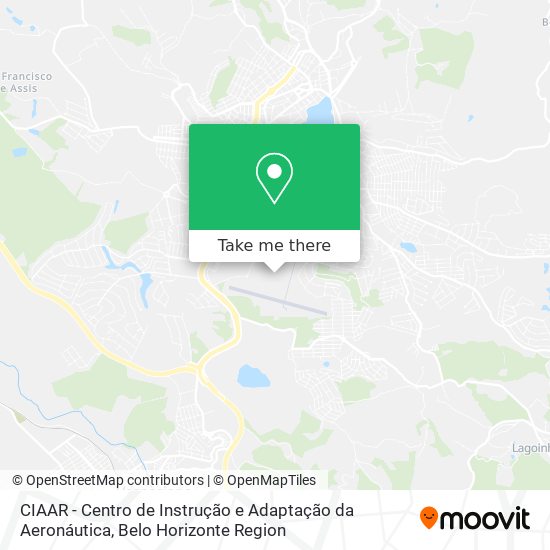 CIAAR - Centro de Instrução e Adaptação da Aeronáutica map