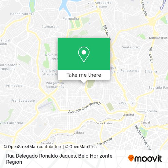 Rua Delegado Ronaldo Jaques map